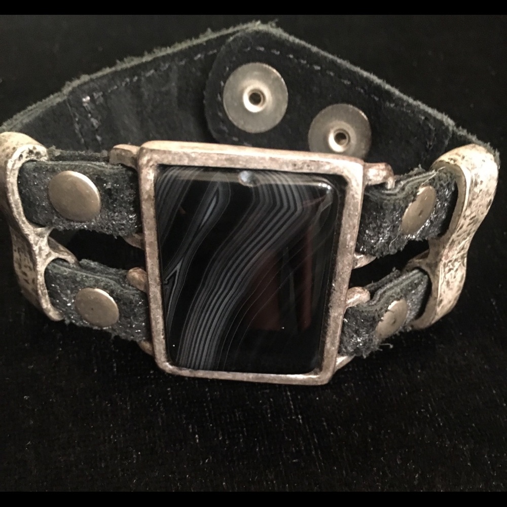 LR. Leatherock bracelet good condition